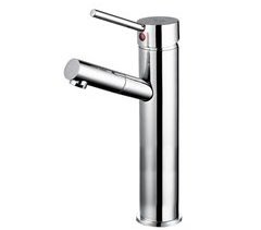 Grifo de Lavabo Alto para Baño Loira Latón
