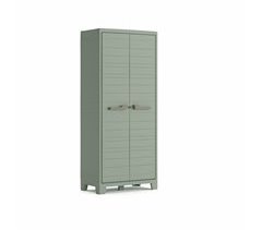 Armario de resina exterior  PLANET outdoor alto 182x80x44cm verde
