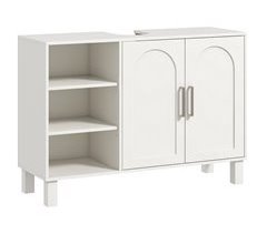 Mueble bajo Lavabo MDF, Melamina de Madera HOMCOM, hogar - baño