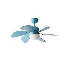 Beliani Lámpara de techo con ventilador LOGAR
