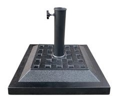 Soporte poliresina para parasol cuadrado 38-48 Aktive Garden