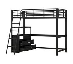 Cama alta para niños 150x204