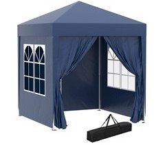 Carpa Plegable Acero y Tela Oxford Outsunny 200x200