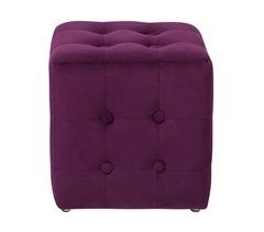 Puf de terciopelo WISCONSIN Beliani