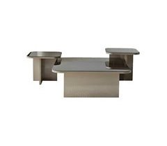Mesa de café efecto madera