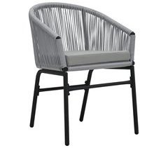 Juego de 2 Sillas de jardín - Sillas de exterior