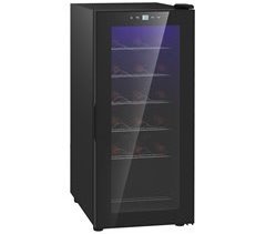 Nevera Vinos Metal, Vidrio Templado HOMCOM, hogar - cocina