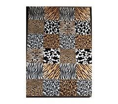 Alfombra Trendy Animal Print Moderna Para Salón o Habitación 133X190 Cm. Matris