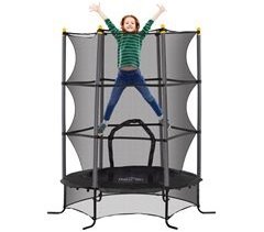 Cama Elástica Infantil Acero, PP HOMCOM