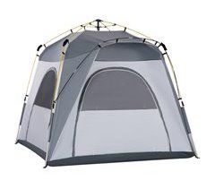 Tienda de Campaña Poliéster, Aleación de Aluminio Outsunny