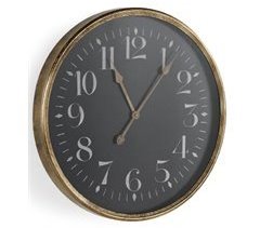 Reloj de pared de metal