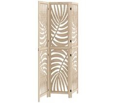 Biombo Madera de Paulownia HOMCOM, hogar - decoración