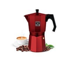 Cecotec Cafetera italiana Mokclassic 900 Red