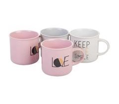 Set 4 tazas de desayuno
