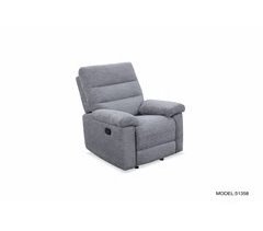 Sillón relax manual ALI color gris claro
