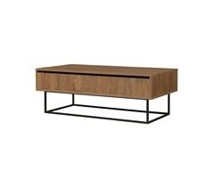 Mesa de café efecto madera