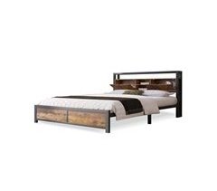 Cama de matrimonio de metal