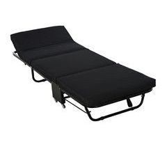 Cama Plegable Metal, Espuma HOMCOM, deportes y ocio - camping