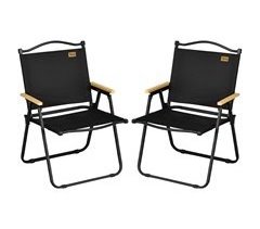 Sillas de Camping Tela Oxford, Acero Outsunny