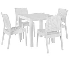 Beliani Conjunto de comedor FOSSANO