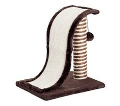 Rascador para Gatos Tablero de partícula, felpa y sisal PawHut