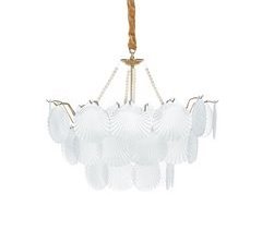 Beliani Lámpara araña BIGOTE