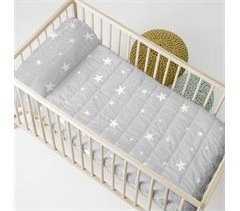 Little star grey Colcha