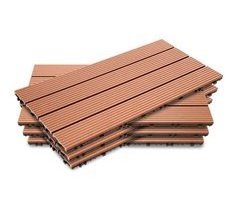 YOEVU - Set de 6 baldosas WPC