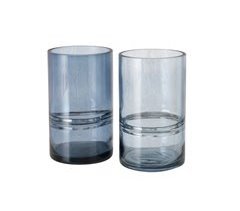 Porta velas BROLA surtido material cristal