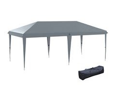 Carpa Plegable Acero, Tela Oxford Outsunny