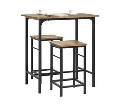 Juego de Mesa Alta de Bar con 2 taburetes SoBuy OGT10-PF