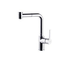 Grifo de Fregadero de Cocina Monomando Caño extraíble Horizontal