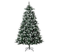 Árbol de Navidad Artificial Plástico HOMCOM