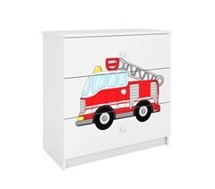 Cómoda 3 cajones Kocot Kids Babydream Bombero