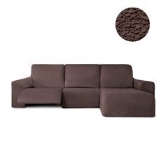 Funda Sofá Relax Bielastica Adaptable Chaise Longue Brazo Corto