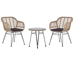 Beliani Conjunto de balcón TROPEA II