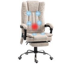 Silla de Masaje Poliéster, Espuma Vinsetto