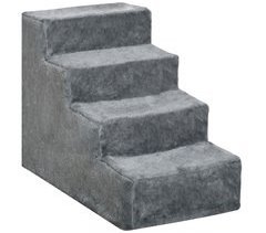 Escalera para Perros Tablero de Aglomerado, Poliéster PawHut