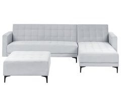 Beliani Sofá modular Terciopelo ABERDEEN