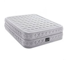 Cama de aire doble Supreme Air-Flow con Fiber-Tech INTEX