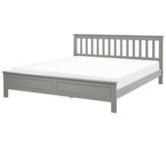 Beliani Cama Madera de pino MAYENNE 189x208