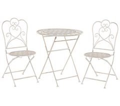 Beliani Conjunto de balcón TRIESTE