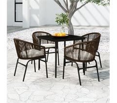 Juego de comedor de jardín