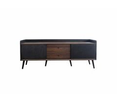 Mueble de TV con efecto madera y