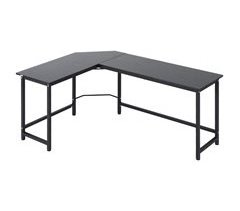 Mesa de Ordenador Aglomerado de Madera y Metal Vinsetto 168x120