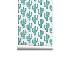 Papel pintado Infantil Cactus