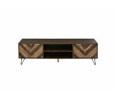 Mueble de TV con efecto madera