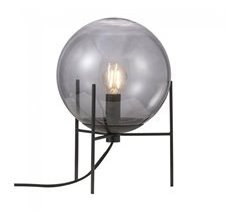 Lámpara de sobremesa Alton Cristal Metal Nórdico