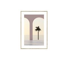 Cuadro PALMERA ARCO 35x50cm marca MARCOMUEBLE 