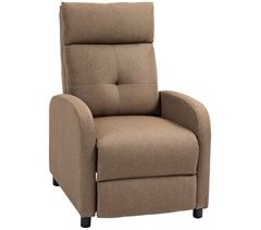 Sillón Relax Reclinable Poliéster, Espuma HOMCOM